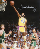 James Worthy Autographed 16x20 Lay Up LA Lakers Photo- JSA Authenticated