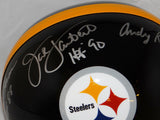 Ham Lambert Russell Autographed (*S) Pittsburgh Steelers F/S Helmet- JSA W Auth Image 3