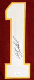 Jay Schroeder Signed / Autographed Maroon Pro Style Jersey- JSA W Authenticated