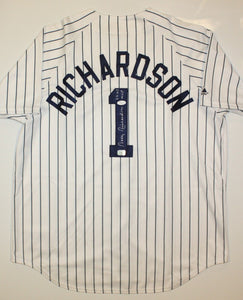 Bobby Richardson Autographed P/S New York Yankees Jersey- JSA Authenticated
