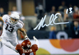 Mike Evans Autographed *W Texas A&M 8x10 Against OU Photo- JSA Witnessed Auth