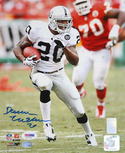 Darren McFadden Autographed 8x10 Oakland Raiders Running Photo- PSA/DNA