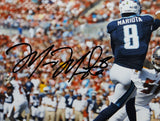 Marcus Mariota Autographed Titans 16x20 Passing Against Tampa Photo- JSA W Auth