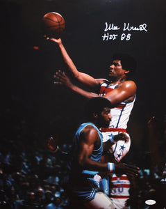 Wes Unseld HOF Autographed 16x20 Washington Bullets Photo- JSA W Authenticated