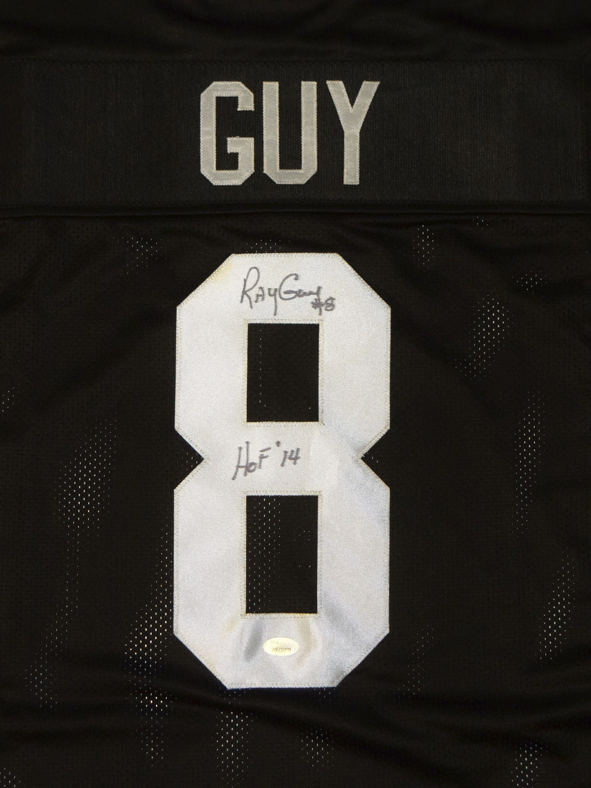 Ray Guy HOF Signed / Autographed Black Pro Style Jersey- JSA W Authent –  The Jersey Source