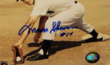 Moose Skowron Autographed 8x10 NY Yankees Posing At Plate Photo-MLB Auth