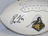 Ryan Kerrigan Signed/ Autographed Purdue Boilermakers Logo Football- JSA Auth