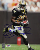 Reggie Bush Autographed 8x10 Running With Ball Photo- PSA/DNA Authenticated