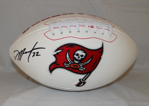 Doug Martin Autographed Tampa Bay Buccaneers Logo Football- JSA W Authenticated