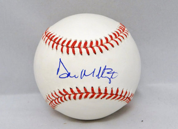 Don Mattingly Autographed Rawlings OML Baseball- JSA W *Blue
