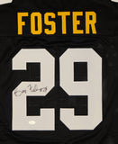 Barry Foster Signed / Autographed Black Pro Style Jersey- JSA Auth