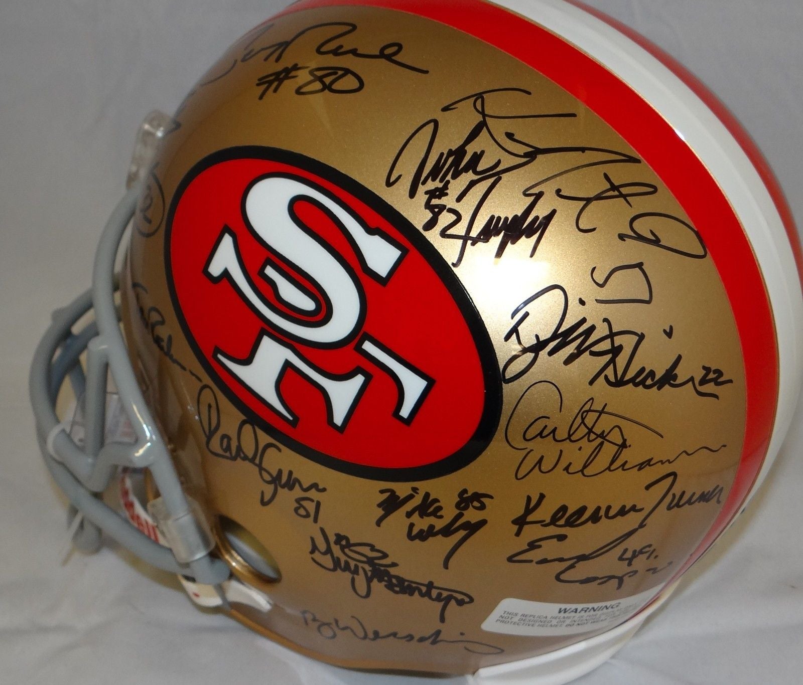 Ronnie Lott Autographed San Francisco 49ers Full-Size Football Helmet - JSA  COA