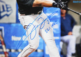 Frank Thomas Autographed 16x20 Named Swinging Photo W/ 521 HR- JSA Authenticated