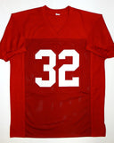 C.J. Mosley BCS Champs Autographed Red College Style Jersey- JSA W Auth