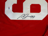 Aldon Smith Autographed Red Pro Style Jersey- PSA/DNA Authenticated