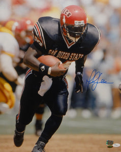 Marshall Faulk Autographed 16x20 San Diego State Vertical Photo- JSA Auth