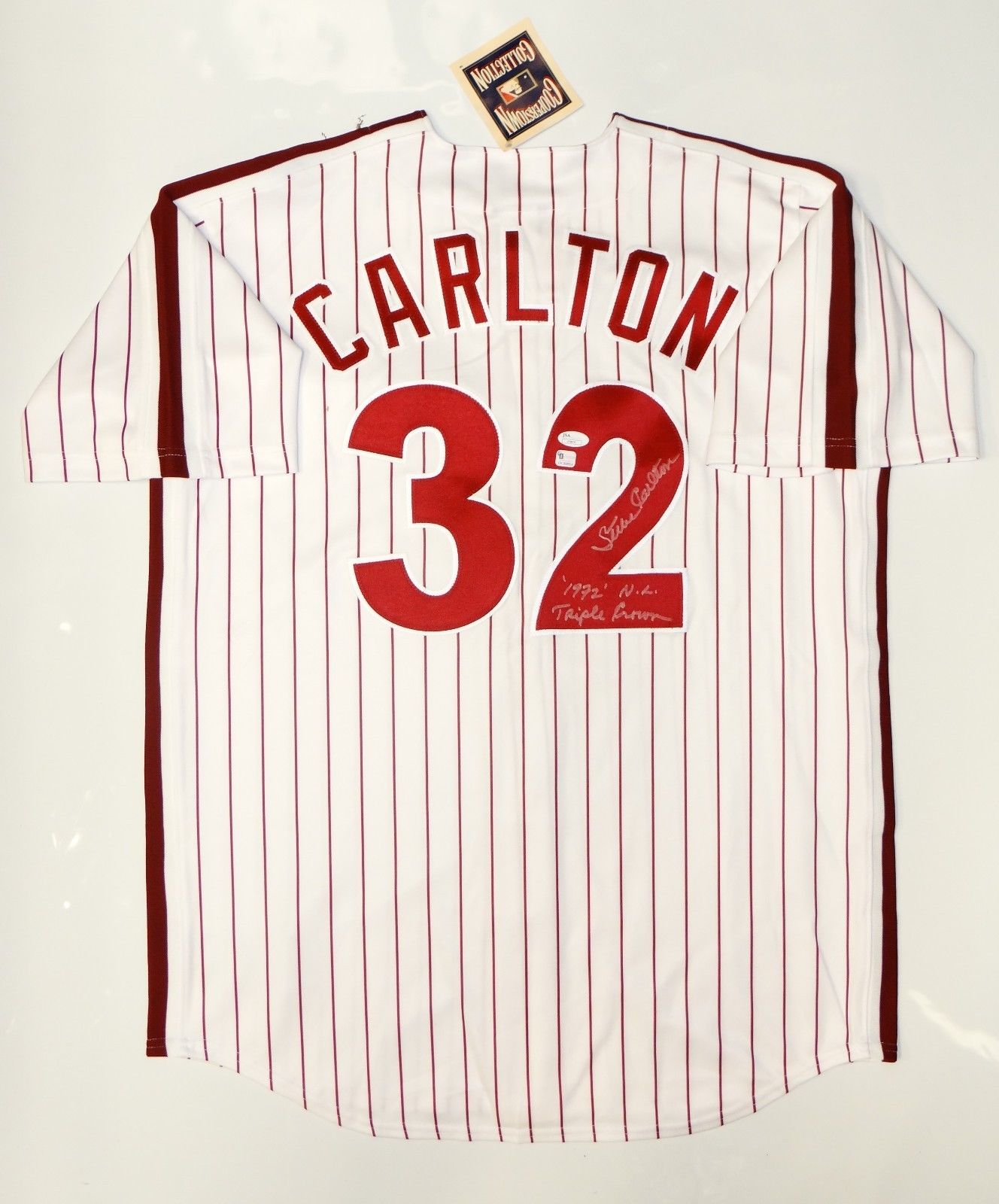 Steve Carlton Autographed Philadelphia Phillies P/S Cooperstown Jersey –  The Jersey Source