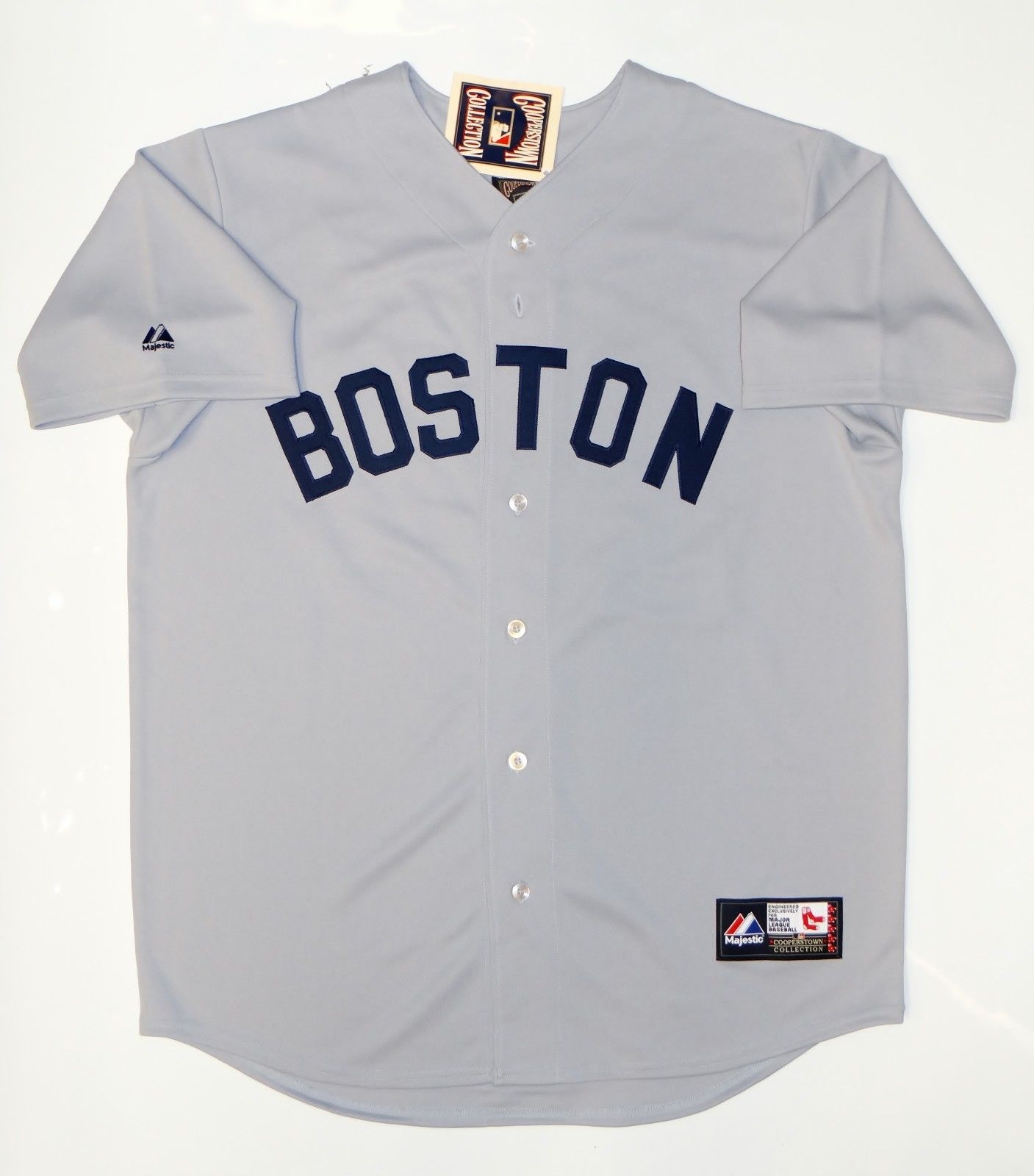 Manny Ramirez Autographed Boston Red Sox Grey Cooperstown Jersey- JSA – The  Jersey Source