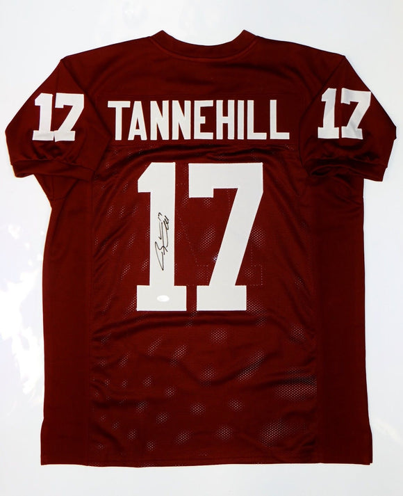 Ryan Tannehill Signed / Autographed Maroon College Style Jersey- JSA Auth