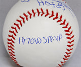 Brooks Robinson Autographed Rawlings OML Baseball HOF/AL MVP/ WS MVP- JSA W Auth