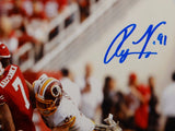 Ryan Kerrigan Autographed 8x10 Redskins Against 49ers Photo- JSA W Auth