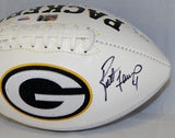Brett Favre Autographed Green Bay Packers Logo Football- PSA ITP Authenticated Image 2