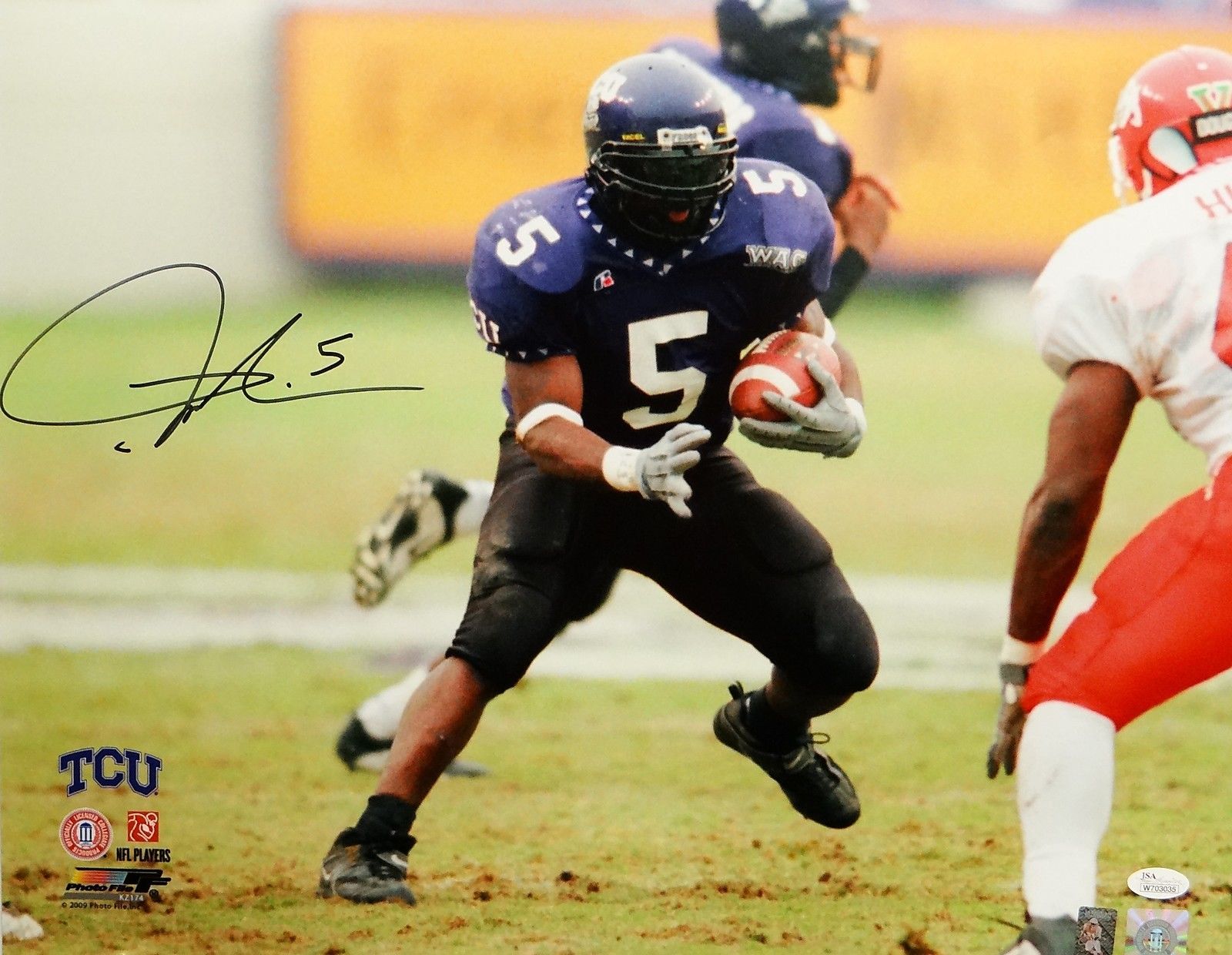 LaDainian Tomlinson Autographed TCU Horned Frogs 16x20 Framed Photogra –  Signature Sports Marketing