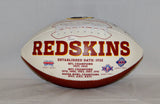 Chris Hanburger Autographed Washington Redskins Logo Football With HOF- JSA Auth