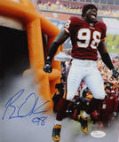 Brian Orakpo Autographed 8x10 Yelling Photo- JSA Authenticated
