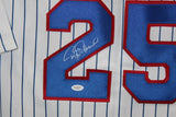 Rafael Palmeiro Autographed P/S Chicago Cubs Jersey- JSA Authenticated