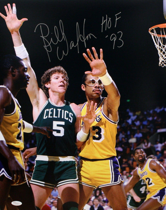 Bill Walton Autographed 16x20 Against Lakers Photo- JSA Authenticated Image 1