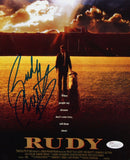 Rudy Ruettiger Autographed 8x10 Movie Poster *Blue Photo- JSA Authenticated
