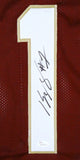 Kelvin Benjamin Signed / Autographed Maroon Jersey- JSA W Authenticated