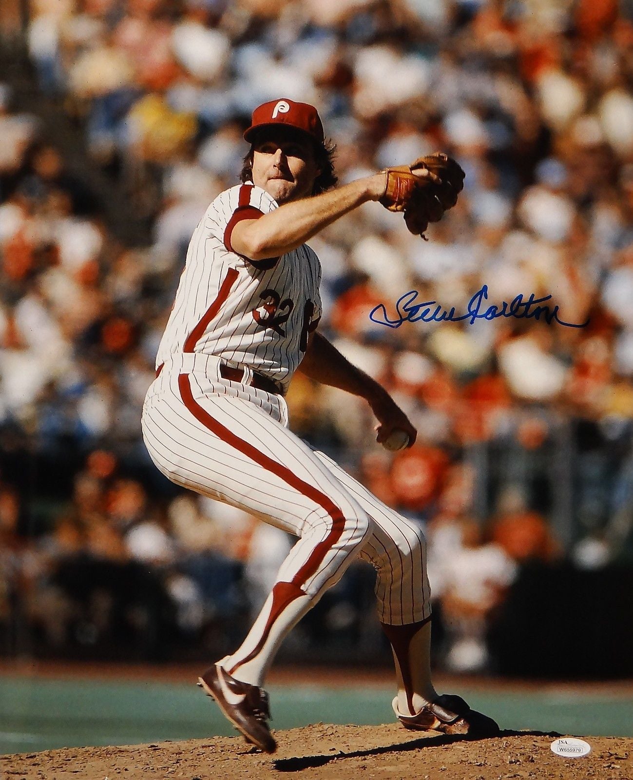 Steve Carlton Lefty Autographed 16x20 Pitching Photo- JSA W Authentica –  The Jersey Source