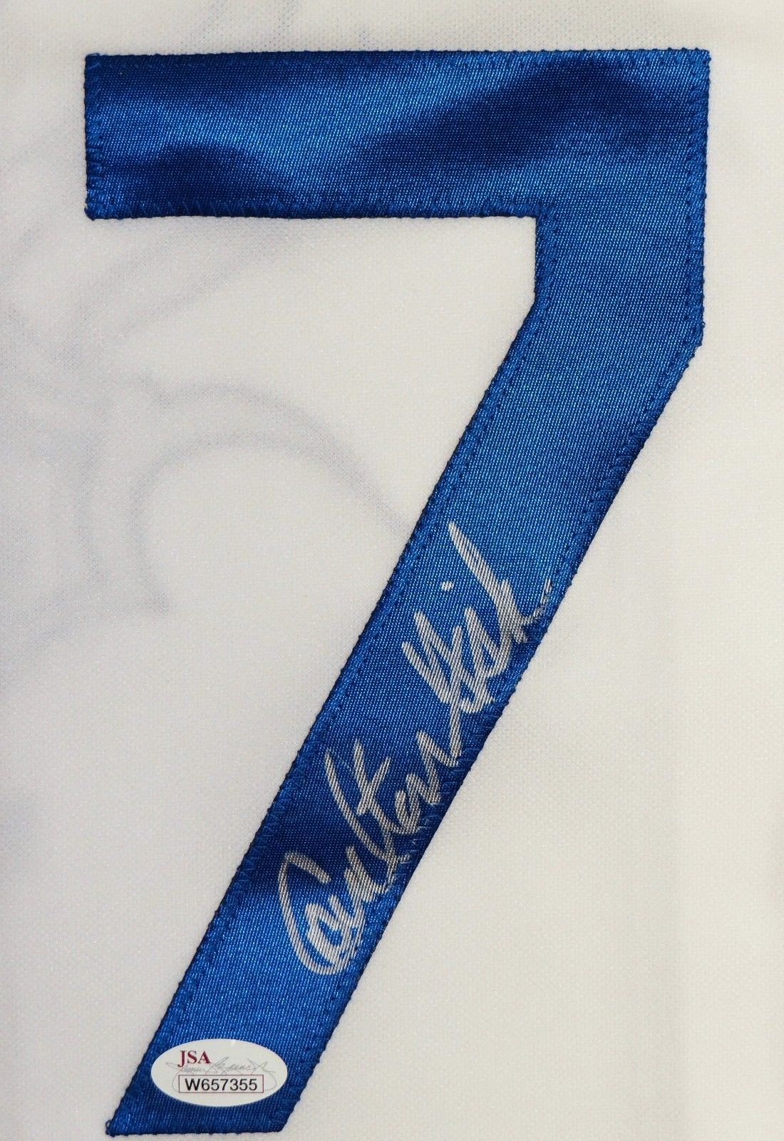 Carlton Fisk Autographed Chicago White Sox Jersey- JSA W