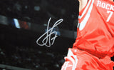 Jeremy Lin Autographed 16x20 Rockets Lay Up Photo- Steiner Authenticated