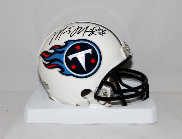 Marcus Mariota Autographed Tennessee Titans Mini Helmet- JSA W Auth