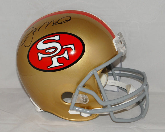 Joe Montana Autographed F/S San Francisco 49ers 64-95 TB Helmet- JSA W Auth