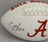 C. J. Mosley Autographed Alabama Crimson Tide Logo Football- JSA Witnessed Auth