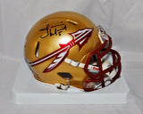 Jameis Winston Signed Florida State Seminoles Mini Helmet- JSA Authenticated