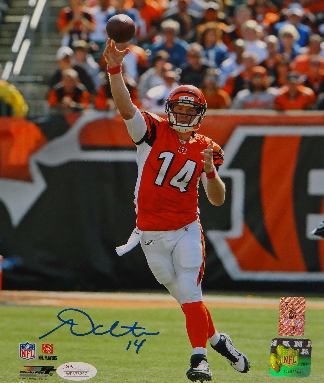 Andy dalton shop autographed jersey