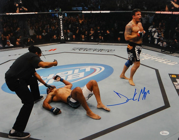 Frank Mir Autographed 16x20 In Ring Photo- JSA W Authenticated