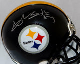 Antonio Brown Autographed Pittsburgh Steelers Mini Helmet- JSA Witnessed Auth