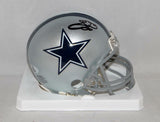 Emmitt Smith Autographed Dallas Cowboys Mini Helmet-Beckett Auth *Black Front