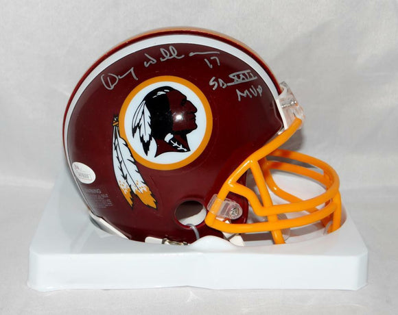 Doug Williams Autographed Washington Redskins Mini Helmet W/ SB MVP- JSA W Auth