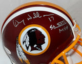 Doug Williams Autographed Washington Redskins Mini Helmet W/ SB MVP- JSA W Auth