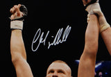 Chuck Liddell Autographed UFC 16x20 Arms Up Photo- Beckett Auth *White