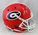 Sony Michel Autographed Georgia Bulldogs F/S Helmet - JSA W Auth *Silver