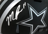 Micah Parsons Autographed Dallas Cowboys Eclipse Mini Helmet- Fanatics *Silver